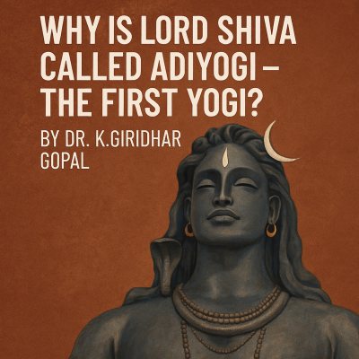 episode Why is Lord Shiva called Adiyogi – the First Yogi? artwork