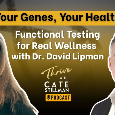 episode Your Genes, Your Health: Functional Testing for Real Wellness with Dr. Lipman artwork