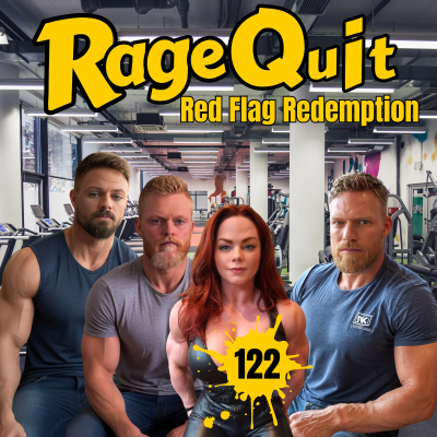 episode RageQuit 122 (69-53) - Red Flag Redemption artwork