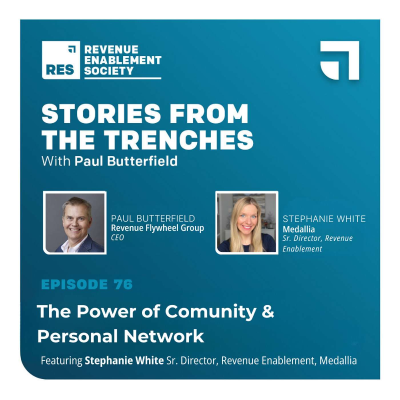 episode Ep. 76 - Stephanie White - The Power of Community and Personal Network artwork