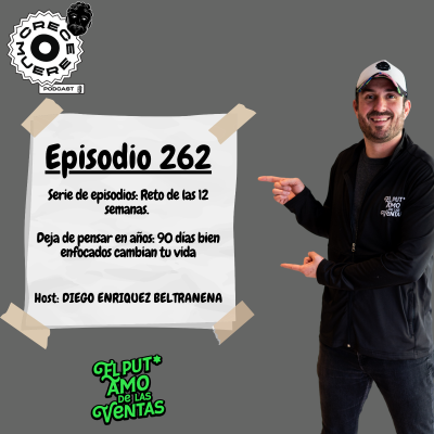 episode Episodio #262 – Serie de episodios. Reto de las 12 semanas: 90 días bien enfocados cambian tu vida artwork
