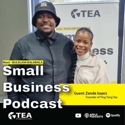 episode A blend of Tea & Business with Zanda Isaacs artwork