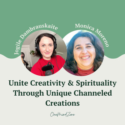 episode Unite Creativity & Spirituality Through Unique Channeled Creations artwork