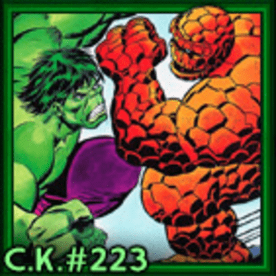 episode CK#223: Hulk vs. La Cosa, Flash vs. Superman y más duelos superheroicos. Víctor L. Pinel. - Episodio exclusivo para mecenas artwork