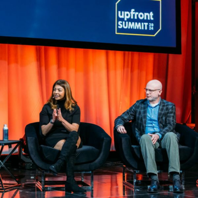 episode Masters of AI with Rana el Kaliouby of Affectiva and Greg Pavlik of Oracle | 2024 Upfront Summit artwork