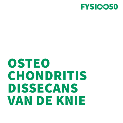 episode Osteochondritis Dissecans (OCD) van de knie bij kinderen. artwork