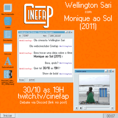 episode CineFAP Convida #17 - Monique ao Sol (2011), dir: Wellington Sari artwork