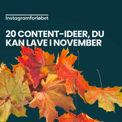 episode 20 content-ideer, du kan lave i november 🍂 (og ja, det er på tide at planlægge dem NU!) artwork
