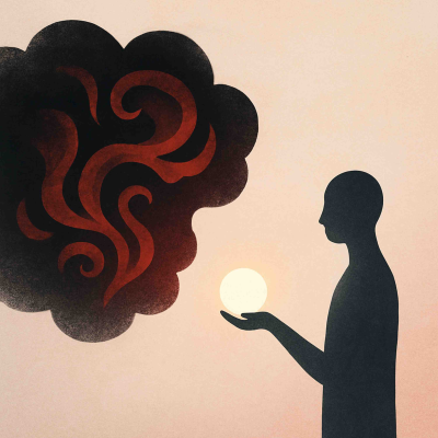 episode 2827: How to Deal With an Angry Person When You're an HSP by Ilse Sand with Highly Sensitve Refuge on Handling Conflict Gently artwork