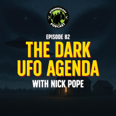 episode The Dark UFO Agenda with Nick Pope artwork