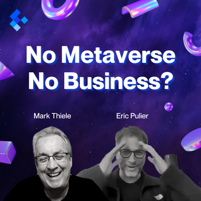 episode E30: Is Your Business Ready For the Metaverse? With Vatom Founder and CEO, Eric Pulier artwork