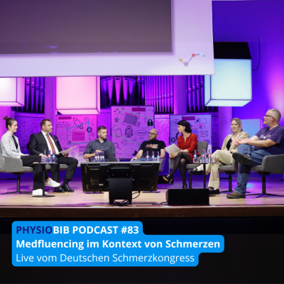 episode #83: Medfluencing im Kontext von Schmerzen - Live vom Deutschen Schmerzkongress artwork