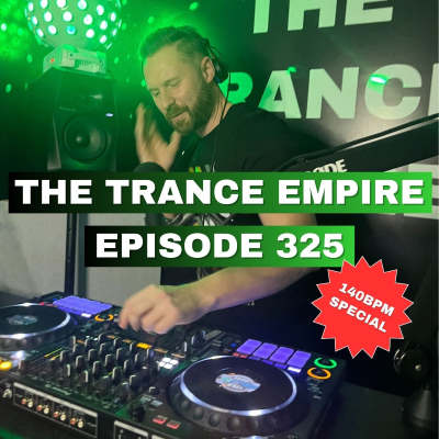 episode THE TRANCE EMPIRE episode 325 with Rodman - 140bpm Special artwork