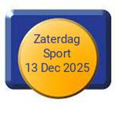 episode Sport op zaterdag van 13-12-2025 15 uur (uur 2 van 4) artwork