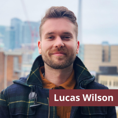 episode Lucas Wilson and Living Into the Questions (Live) artwork