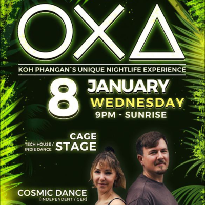 episode Cosmic Dance - Jeden Tag ein Set Showcase, OXA Koh Phangan, Thailand 08.01.2025 artwork