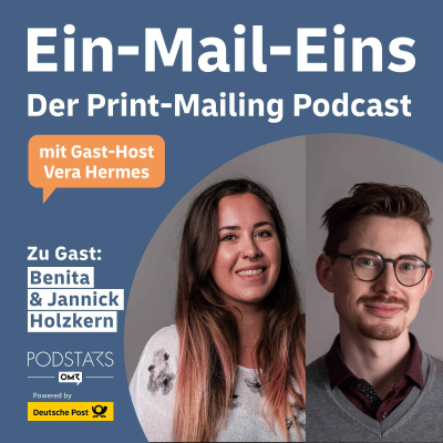 episode #19 Wie die OMR einem Start-Up zu Print-Mailing-Erfolgen verhalf – mit Benita Weiland & Jannick Rauscher, Holzkern artwork