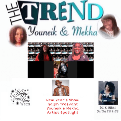 episode Episode 26 - The Trend with Youneik & Mekha New Year's Show Artist Spotlight Ralph Tresvant 12-29-20 artwork