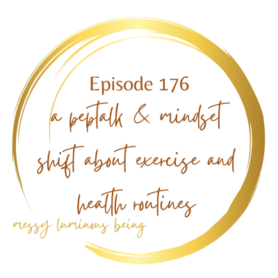 episode a peptalk & mindset shift around exercise and health routines artwork