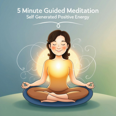 episode Self Generated Positive Energy (5 Minute Guided Meditation) artwork