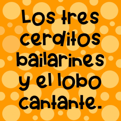 episode Los tres cerditos bailarines y el lobo cantante artwork
