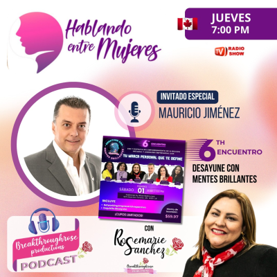 episode HABLANDO ENTRE MUJERES - ENTREVISTA CON MAURICIO JIMENEZ artwork