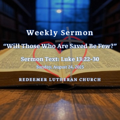 episode "Will Those Who Are Saved Be Few?" † artwork
