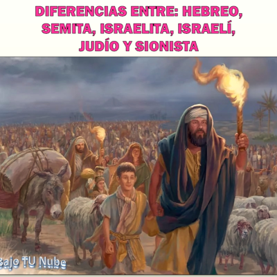 episode DIFERENCIAS ENTRE: HEBREO, SEMITA, ISRAELITA, ISRAELÍ, JUDÍO Y SIONISTA artwork