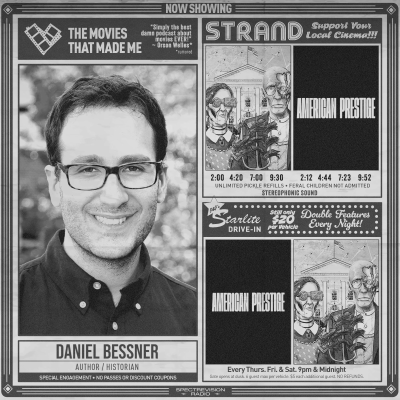 episode AMERICAN PRESTIGE host, historian and author Daniel Bessner artwork