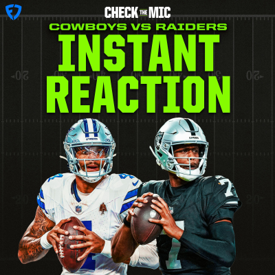 episode Dallas Cowboys vs. Las Vegas Raiders MNF Instant Reaction artwork