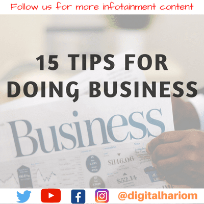 episode 15 TIPS FOR DOING BUSINESS artwork