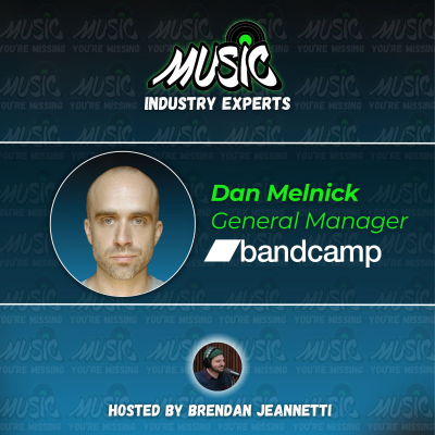episode Music Industry Experts: Dan Melnick, General Manager of Bandcamp artwork