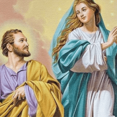 episode SANTO ROSARIO MISTERIOS GOZOSOS Y BENDICIONES DE MARÍA AUXILIADORA artwork