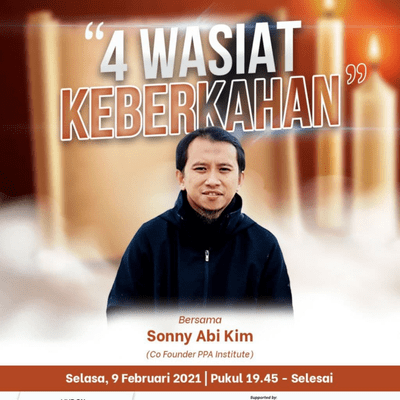 episode Eps. 22 Kajian #TerasPPA "4 Wasiat Keberkahan" - Sonny Abi Kim artwork