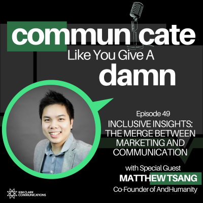 episode Inclusive Insights: The Merge Between Marketing And Communication With Matthew Tsang artwork