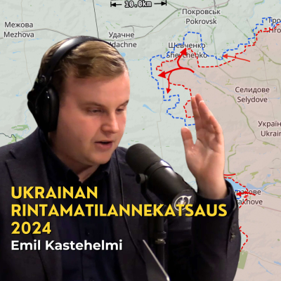 episode Ukrainan tilannekatsaus - Rintamatilanne, miespula ja lännen interventio? Emil Kastehelmi artwork