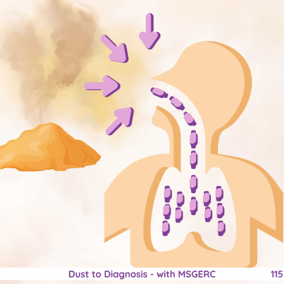 episode 115: Dust to Diagnosis - with MSGERC artwork