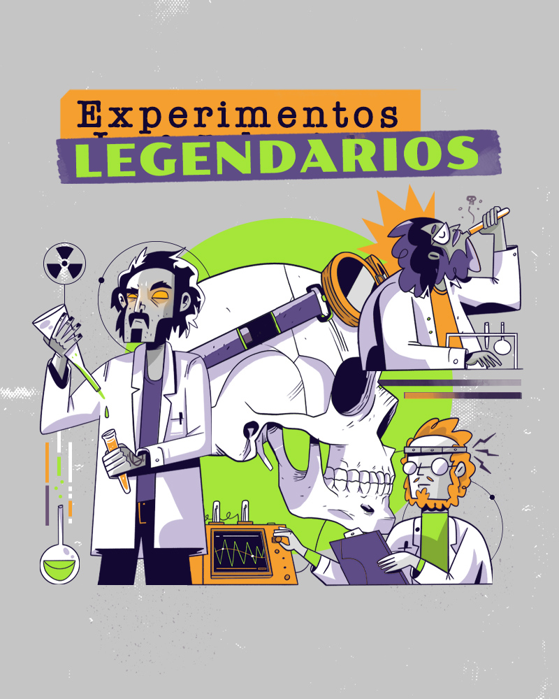 Cover image of "Experimentos Legendarios"