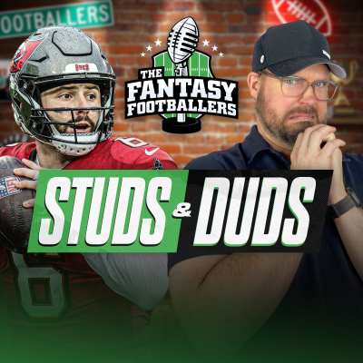 episode Week 14 Studs & Duds + Andy's Bad Luck - Fantasy Football Podcast for 12/8 artwork