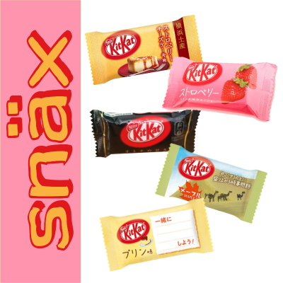 snäx - Der Knabberpodcast | Snacks und Knabbereien aus aller Welt - 053 | Nestlé - 5 Sorten KitKat Teil 3 | Japan