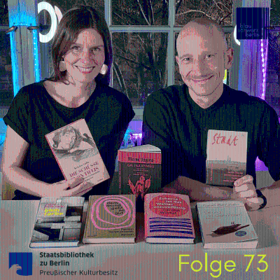 episode blauschwarzberlin. Der Literaturpodcast Folge #73 April 2025 artwork
