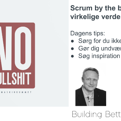 episode Scrum by the book versus den virkelige verden artwork