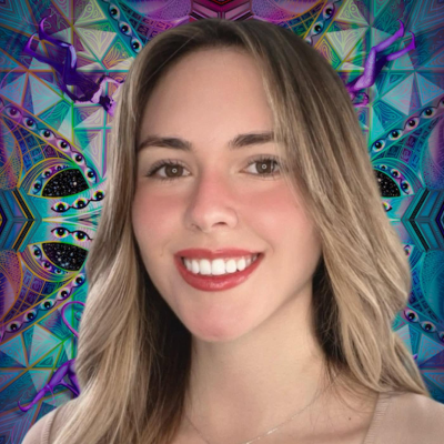 episode Making Psychedelic Art: The Interplay of Art, Energy, and Consciousness with Juliana Garces artwork