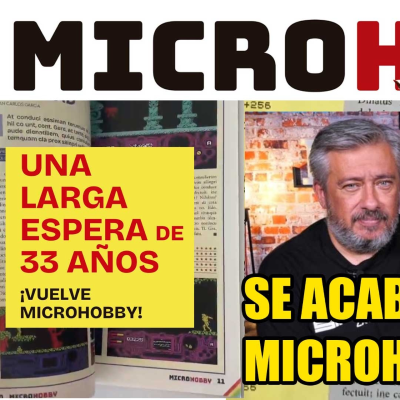 episode LA NUEVA MICROHOBBY CON JOSE LUIS SANZ ENTREVISTA artwork