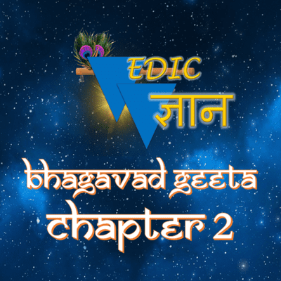 episode Bhagavad Geeta recitation Chapter 2 -By Astha Chhattani artwork