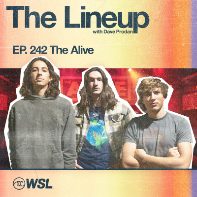 episode EP 242: The Alive – US Open Sundown Sets with Chevy Metal, Surf roots, Sharing stages with rock legends, & Their new single “Emancipated” artwork