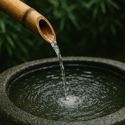 episode Water Fountain Sounds "Bamboo Water White Noise" for Deep Sleep & Relaxation artwork