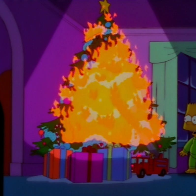 episode The Simpsons S9E11 Miracle on Evergreen Terrace artwork