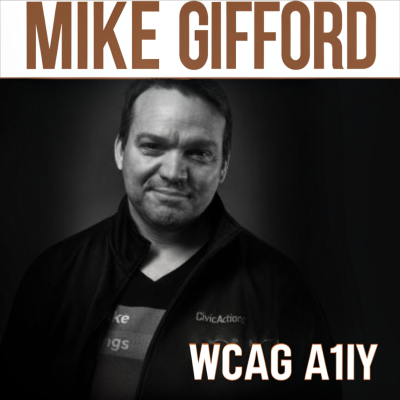 episode Accessibility, Drupal w/ Mike Gifford artwork
