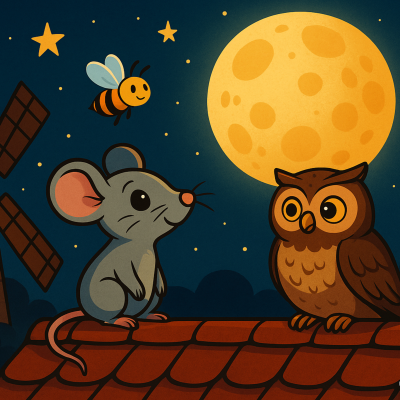 episode Luna, die kleine Maus & ihr Traum vom Mond | „Gute Nacht“-Geschichte” artwork